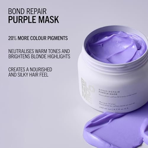 BlondMe Purple Toning Mask for Blonde Hair