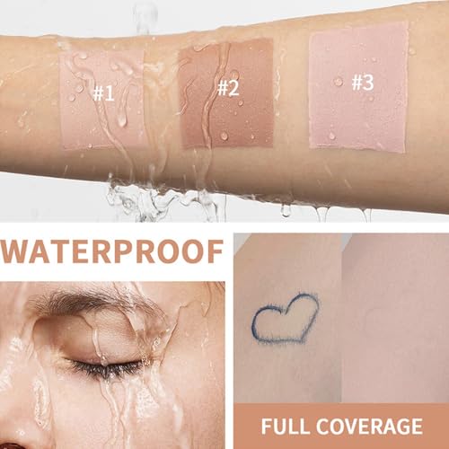 Under Eye Concealer & Brightener Set with Brushes & Mirror