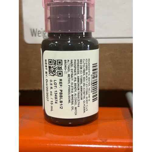 Perma Blend - Eyebrow Dark Pigments Tattoo Kit - Microblading Ink for Permanent Eyeliner - Professional Tattoo Ink - Warm & Cool Dark Brown Tattoo Ink (0.5 oz Each, 4 Products)