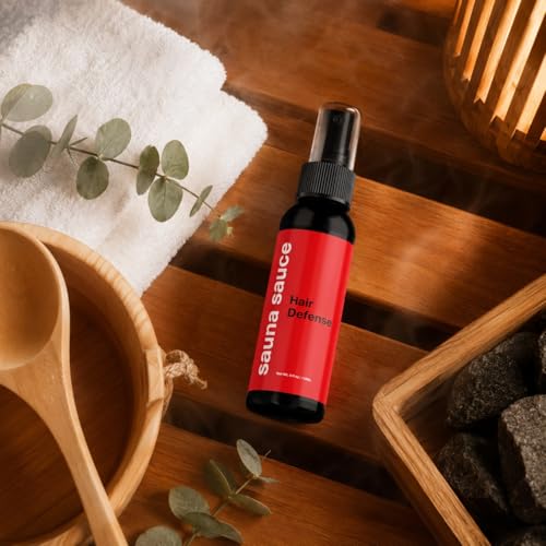 Anti-Frizz Sauna Hair Spray – Humidity Shield & Detangler