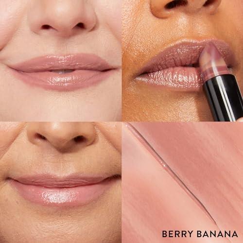 Laura Geller Italian Marble Lipstick Berry Banana & Clear Lip Liner Set