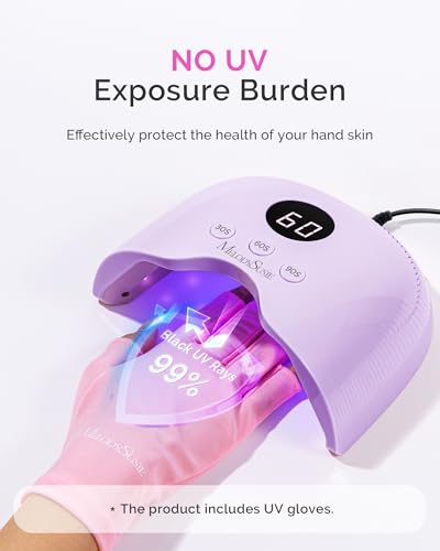 MelodySusie 24W UV LED Nail Lamp with Smart Sensor