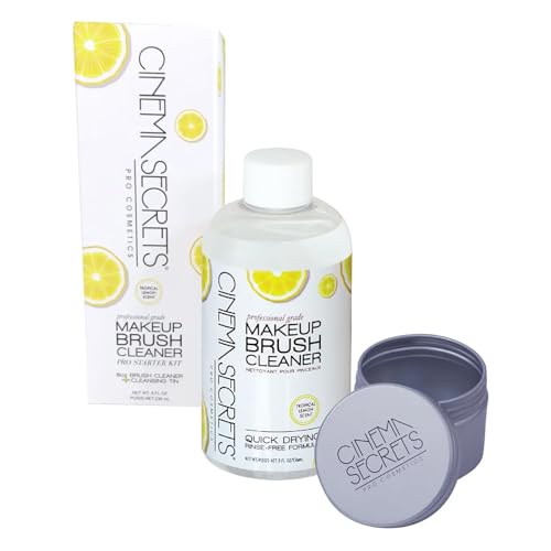 Cinema Secrets Professional Makeup Brush Cleaner, 8oz Kits