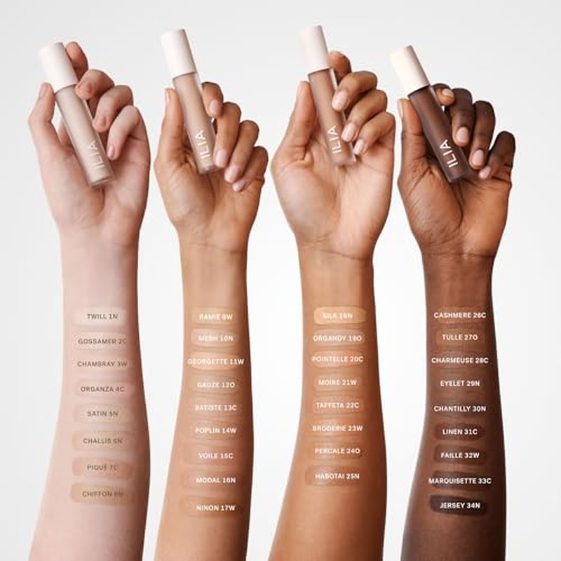 ILIA Skin Blur Serum Concealer 32W Faille - Crease-Resistant Wear