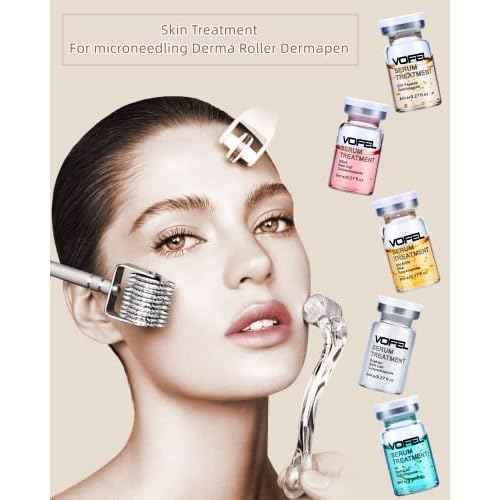 BB Glow Starter Kit BB Glow Serum for Microneedling Serum Ampoule Skin Treatment Kit 0.27oz 12 Vials