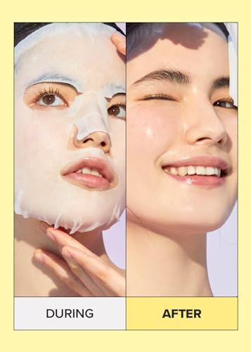 I DEW CARE Korean Glass Skin Sheet Mask 14 Variety Pack | Face Mask Pack For Perfect Skin Care Routine, 2 Week Care Intense Skincare Makeover with Collagen, Overnight, Tea Tree Oil, 14 Count