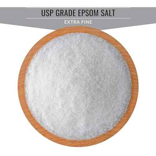 Magnesium Sulfate(Epsom Salt) 100% Pure Natural Organic USP Grade - 1 LB