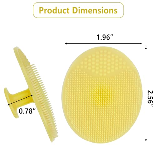 Silicone Face Scrubber Brush 10 Pack – Pore Cleansing & Blackhead Removal
