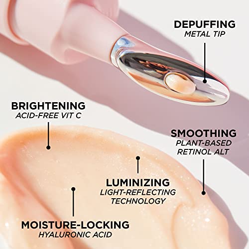 BeautyBio The Eyelighter Concentrate 2-in-1 Brightening Under-Eye Serum & Depuffing Tool