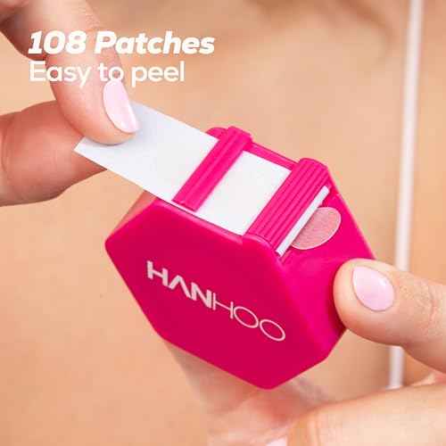 Hanhoo T-Zone Pore Patch and On the Go Blemish Patch Bundle, 132 Total Patches, Hydrocolloid Patches for Clogged Pores and Pimples, Shrinks Pimples, Blackhead and Acne Treatment, Korean Skincare