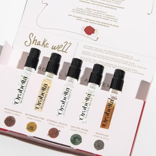 Orebella Parfum Discovery Set - 5 Skin Parfums (0.05 oz Each)