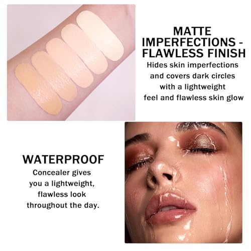 6-Color Correcting Concealer Palette | Waterproof Long-Lasting