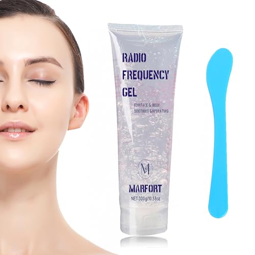 Cooling & Lubrication Gel Combination with Hair Removal and Beauty Facial Machine or Microcurrent Face for Women Men in Face or Body