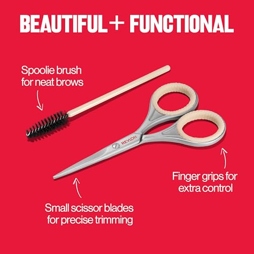 Revlon Designer Series Brow Set with Scissors and Spoolie Brush