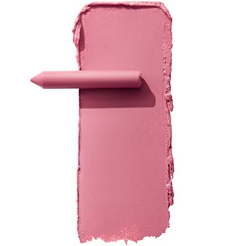 Maybelline Super Stay Ink Crayon Lipstick Makeup, Precision Tip Matte Lip Crayon with Built-in Sharpener, Longwear Up To 8Hrs, Seek Adventure, Warm Pink, 1 Count