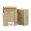 Simplici Aloe & Herb Natural Soap (exfoliating + pure essential oils) 6 Bar Value Bag. Palm Free.