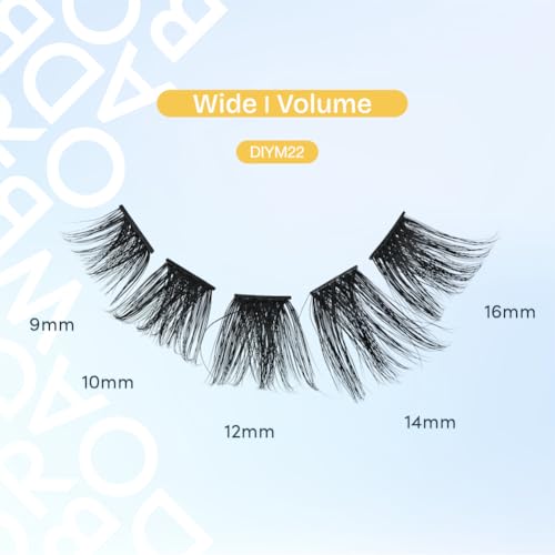 Broadway Lash Clusters 9-16mm - 120pc DIY Lash Extensions