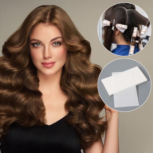 240 Pcs Hair Perm End Papers, 2 Sizes Heat-Resistant