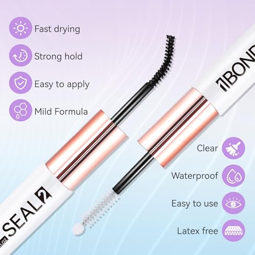 Lash Bond & Seal Kit with Tweezers & Remover Tool