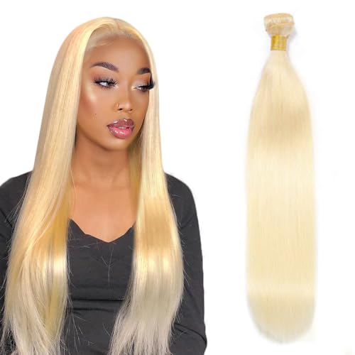 613 Blonde Straight Human Hair Bundles 18" 50g