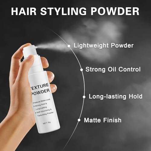 Hair Styling Powder Spray - Volumizing Texture for Men & Women