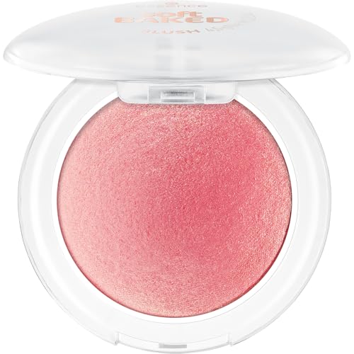 Essence Soft Baked Blush - Buildable Radiant Glow, Rose All Day