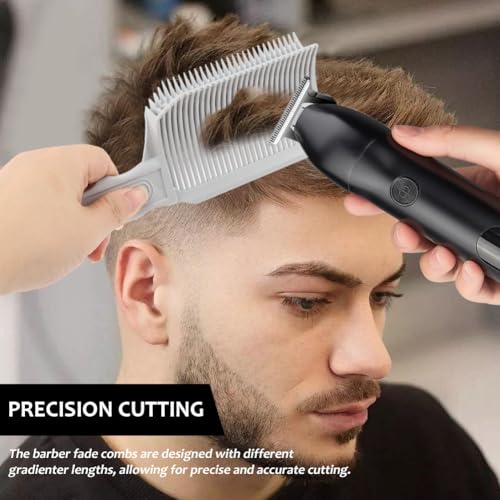 Saycker 2PCS Barber Fade Combs with Gradient Positioning