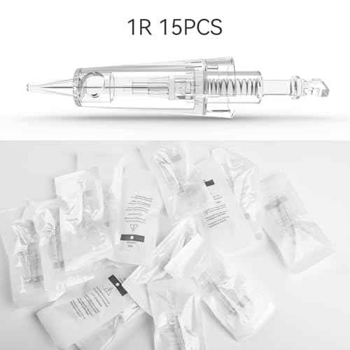 Charme Princesse Wireless Permanent Makeup Machine Kit Rotary Eyebrow Pen Machine With 15pcs 1R/1P Needles Supply for Eyebrow Lip Eyeliner EK403-4-US-FBA24