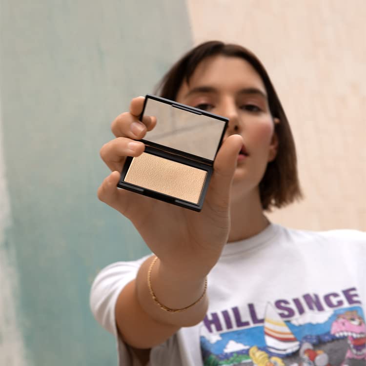 Phase Zero Makeup Powder Highlighter - "Luna's Stone" - 4g / 0.141oz - For a Long Lasting, Natural, Radiant Glow