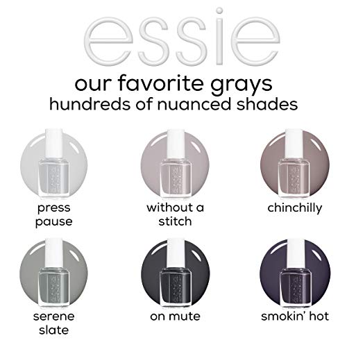 essie Nail Polish, Glossy Shine Finish, Serene Slate, 0.46 fl. oz.