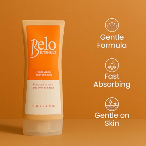 Belo Intensive Body Lotion 200ml | Deep Moisturizing Body Care | Lightweight Non-Greasy Lotion for Dry & Sensitive Skin | Daily Hydration for Smooth, Soft Skin