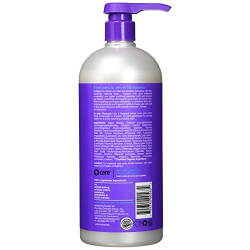 Alba Botanica Very Emollient Bath & Shower Gel, French Lavender, 32 oz.