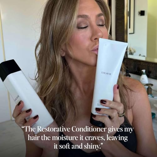 LolaVie Restorative Conditioner 8.5 oz - Pack of 1 Nourishing Hair Repair & Smoothing