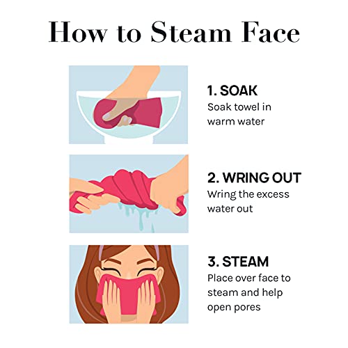 AOA Studio Microfiber Face Cloth Makeup Erase Remover Face Towels Reusable Microfiber Cleansing Towel Remove Makeup with Water7.8" X 6.2", All Skin type and Even Sensitive Skin (8 packs)