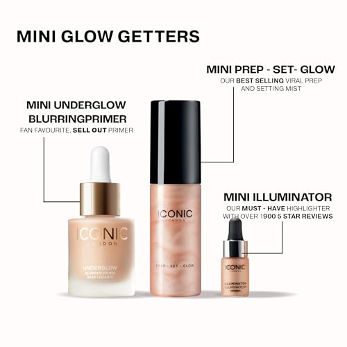 ICONIC LONDON Mini Glow Getters Starter Kit - 3 Piece Travel Set