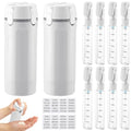 Domensi 2 Pack Travel Dispenser – 4-in-1 Refillable 30ml Bottles