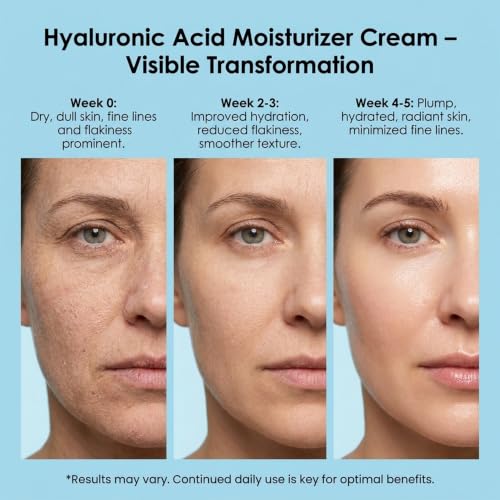 Maruderm Moisturizing Cream for Dry and Dehydrated Skin 200ml – Face & Body Hydrator with Hyaluronic Acid, Urea, Niacinamide