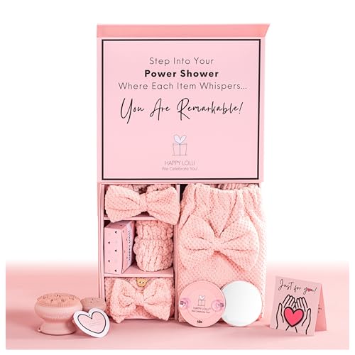 Power Shower Gift Set for Teen Girls | Bath Accessories & Towels