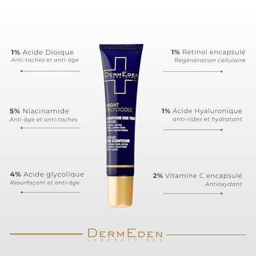 DERMEDEN NIGHT PROTOCOLE INTENSE ANTI-AGEING EYE CONTOUR CREAM 15ML ¡¦