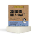 Crying in the Shower¡± Funny Gag Soap ? Eucalyptus Spearmint Bar | Joke Gift for Stress, Breakups & White Elephant