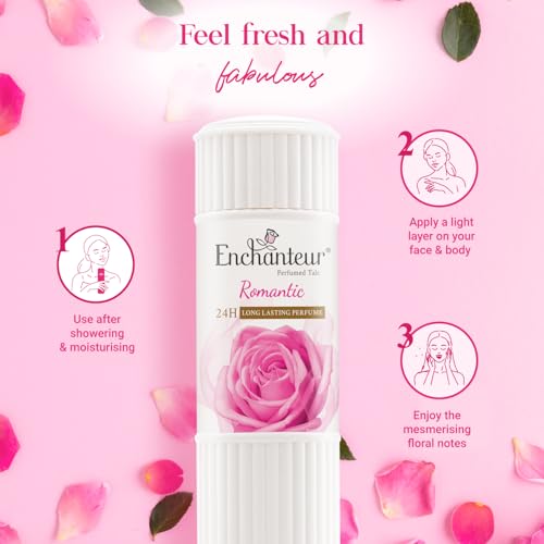 Enchanteur Romantic Perfumed Talc 250g