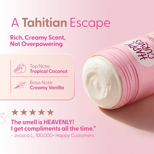 Aluminum-Free Whole Body Deodorant for Women - Tahitian Vanilla Scent