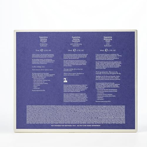 Oribe Supershine Travel Set - Hydrating Shampoo, Conditioner & Styling Cream