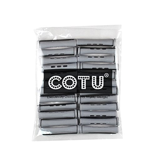 36 pc of COTU (R) Hair Perm Rods - Gray Color