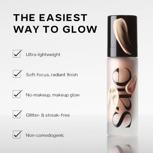 Saie Mini Glowy Super Gel Illuminating Primer & Highlighter