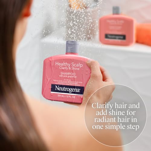 Neutrogena Healthy Scalp Clarify & Shine Shampoo, Pink Grapefruit - 12 fl oz