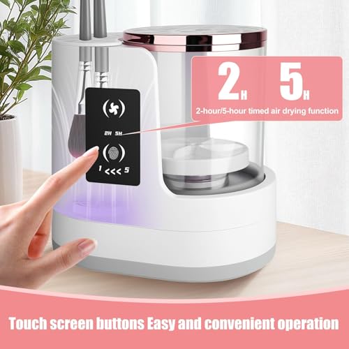 Electric Makeup Brush Cleaner & Dryer - 3 in 1