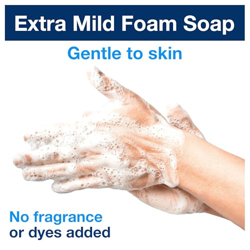 Tork Extra Mild Foam Hand Soap 33.8 Fl Oz Pack of 2, Fragrance-Free
