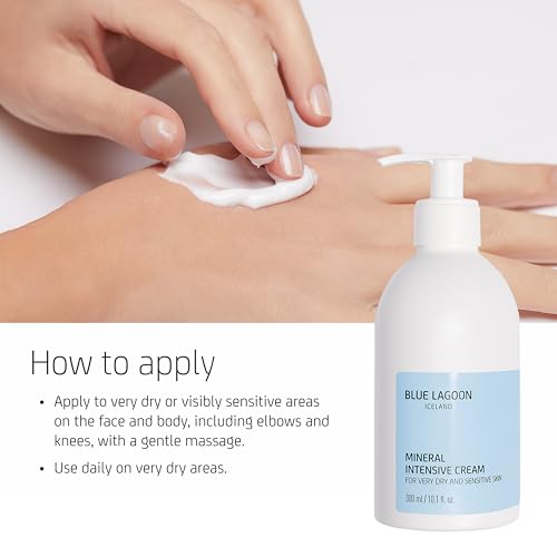 Blue Lagoon Mineral Intensive Cream - Rich Moisturizer for Dry Skin - 300ML
