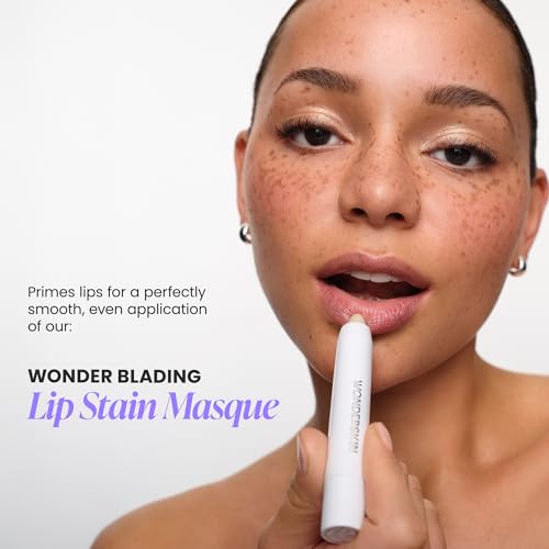 Wonderskin 3-in-1 Lip Scrub Exfoliator & Moisturizer